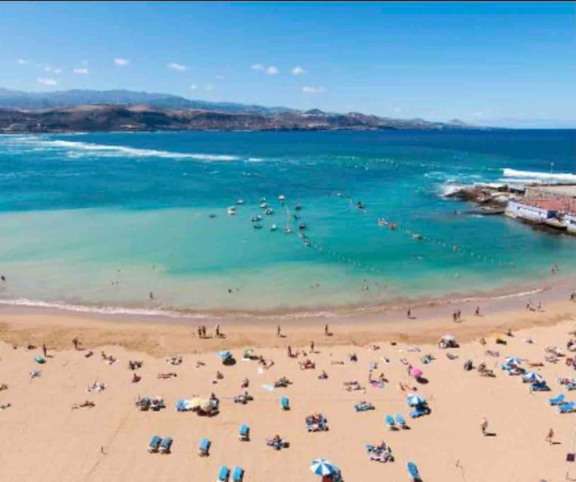 2 Bedrooms Flat 50 Mts Away From Las Canteras Beach 라스팔마스 외부 사진